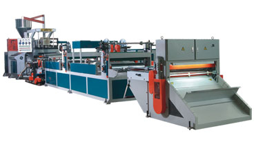 PP、PE Sheet Extruder (Can configure single / double colour printing system)